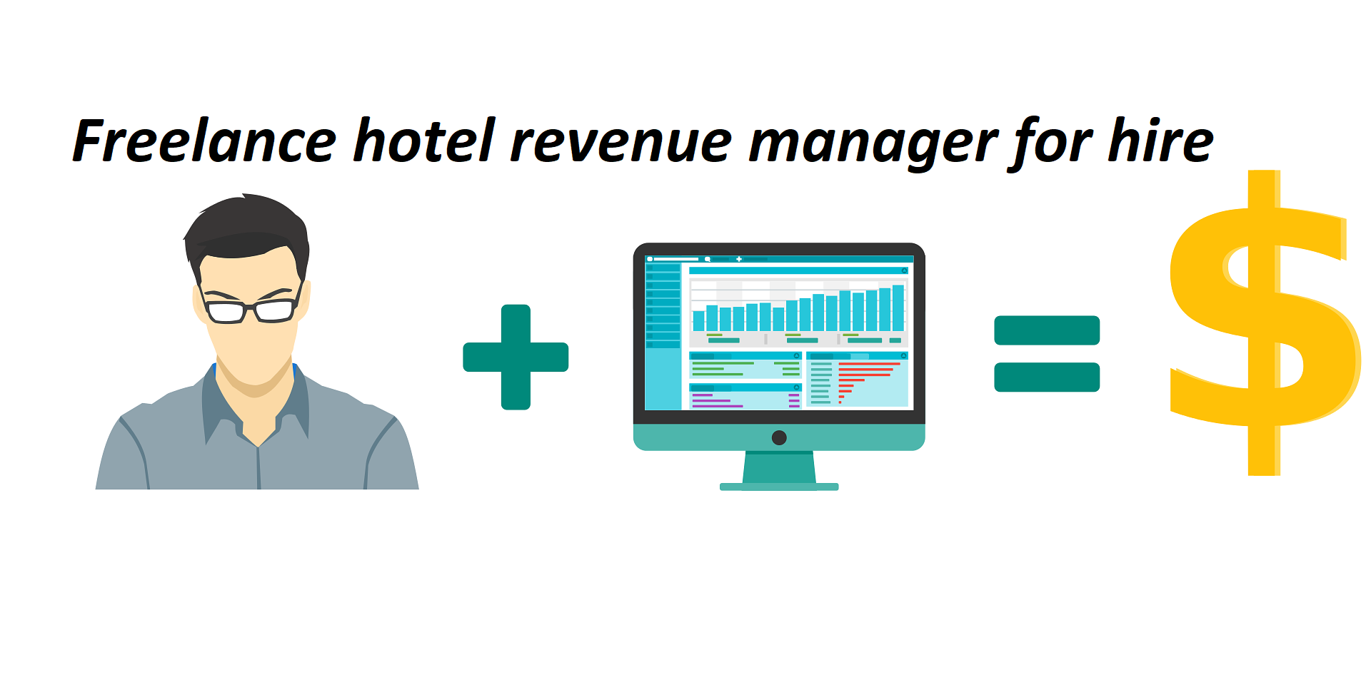 Freelance hotel revenue manager for hire