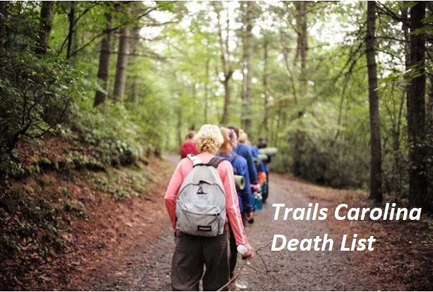Trails Carolina Death List