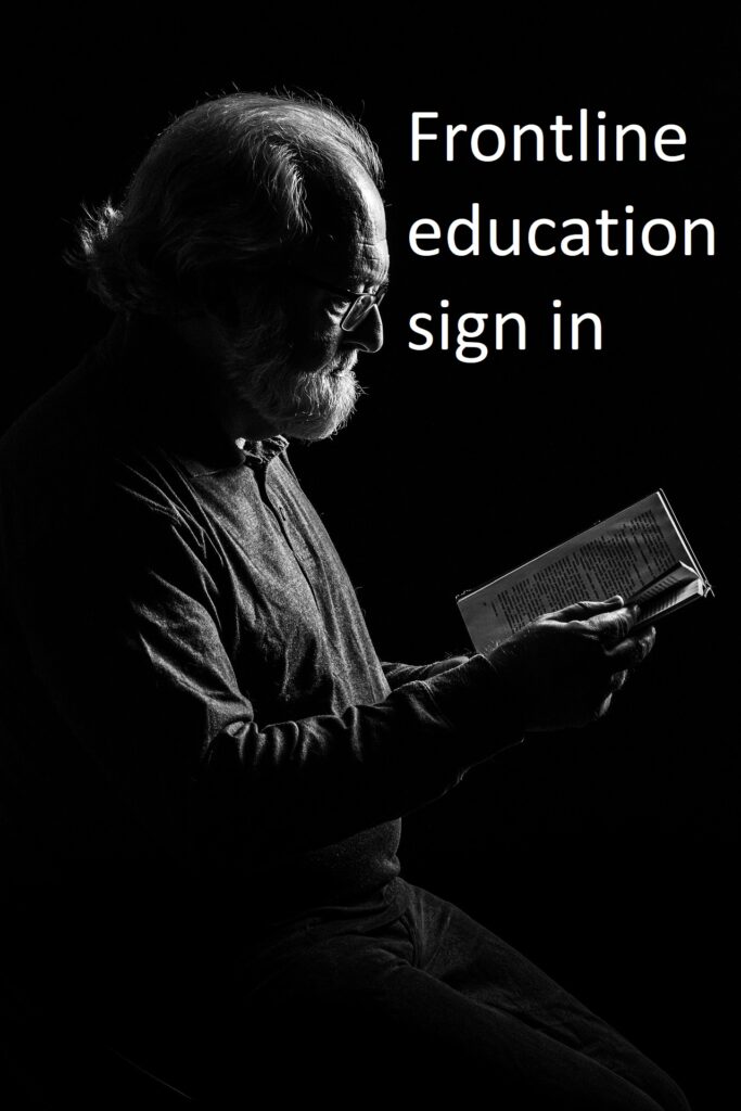 Frontline education sign in